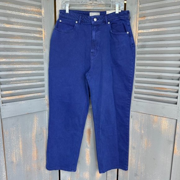 Everlane The Curvy Way-High Jean Archroma Deep Lapis Sz 32 NWT - Picture 3 of 15